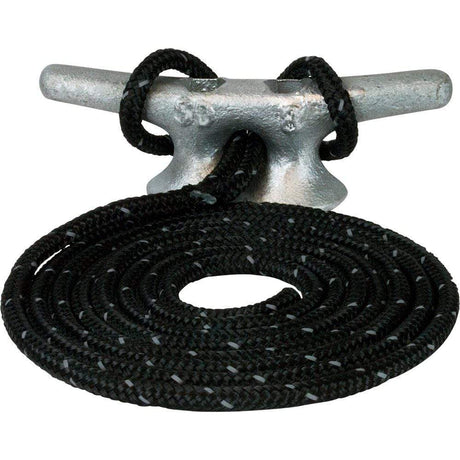 Sea-Dog Qualifies for Free Shipping Sea-Dog Double Braided Nylon Dock Line 1/2" x 15' #302112015BKT-1