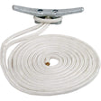 Sea-Dog Qualifies for Free Shipping Sea-Dog Double Braided Nylon Dock Line 3/8" x 25' White #302110025WH-1