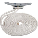 Sea-Dog Qualifies for Free Shipping Sea-Dog Double Braided Nylon Dock Lines 3/8" x 25" Teal #302110025TL-1