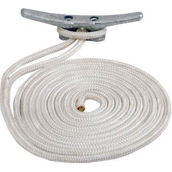 Sea-Dog Qualifies for Free Shipping Sea-Dog Double Braided Nylon Dock Lines 3/8" x 25" Teal #302110025TL-1