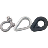 Sea-Dog Qualifies for Free Shipping Sea-Dog Galvanized Anchor Shackle 1/4" #147806-1