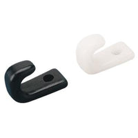 Sea-Dog Qualifies for Free Shipping Sea-Dog Lashing Hook 1-Hole Black 5-pk #671425-1