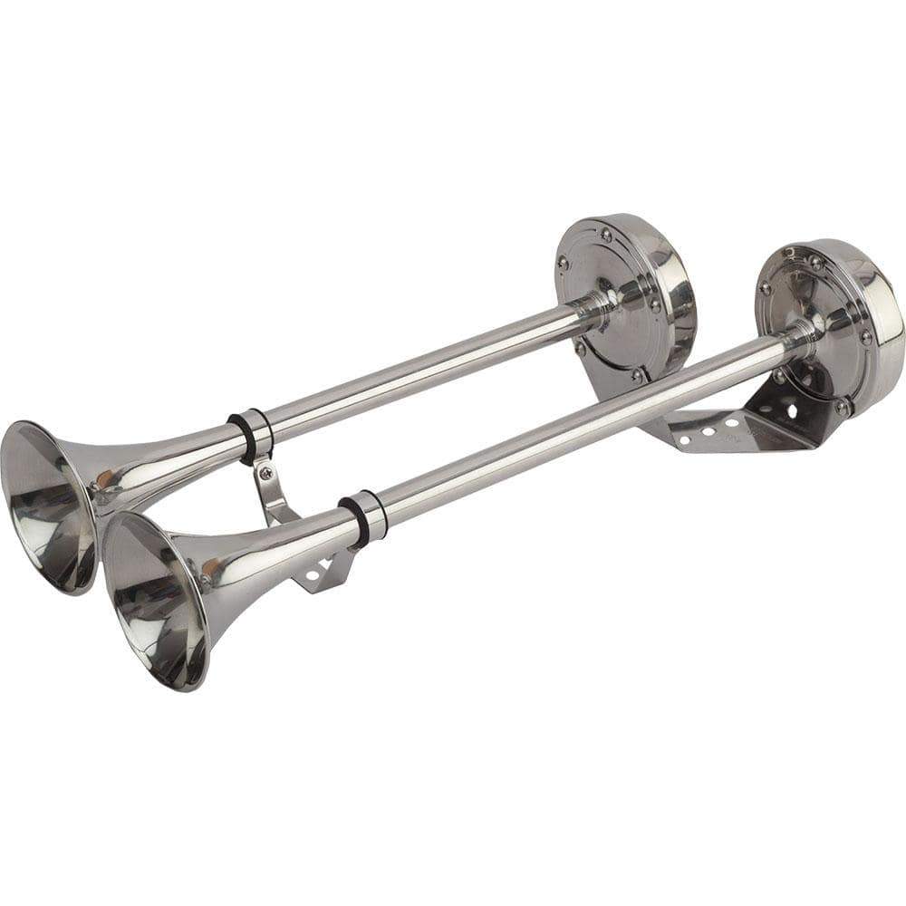 Sea-Dog Qualifies for Free Shipping Sea-Dog Max Blast SS Trumpet Horn Twin #431520-1