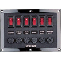 Sea-Dog Qualifies for Free Shipping Sea-Dog Nylon Switch Panel-Horizontal #424210-1