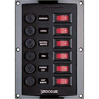 Sea-Dog Qualifies for Free Shipping Sea-Dog Nylon Switch Panel-Vertical #424110-1