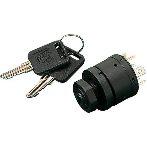 Sea-Dog Qualifies for Free Shipping Sea-Dog Poly 3-Position Key Switch with Push-to-Choke #420381-1