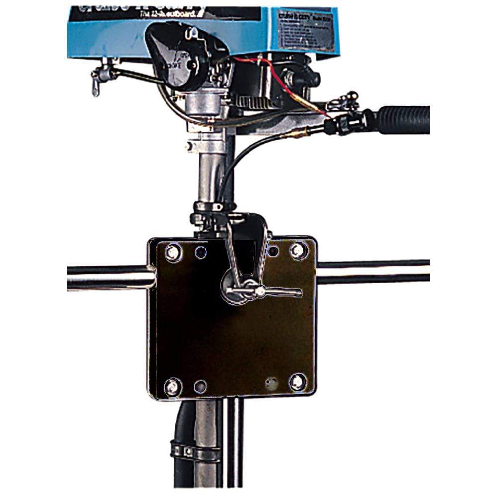 Sea-Dog Qualifies for Free Shipping Sea-Dog Poly Rail Mount Motor Bracket Black #327151-1