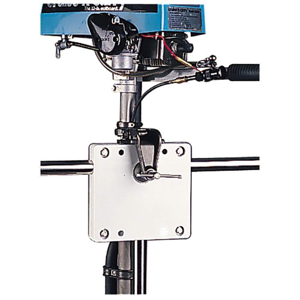 Sea-Dog Qualifies for Free Shipping Sea-Dog Poly Rail Mount Motor Bracket White #327150-1