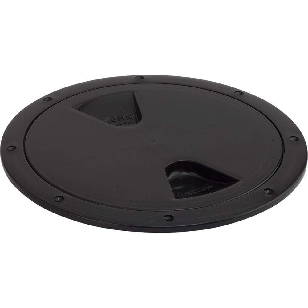 Sea-Dog Qualifies for Free Shipping Sea-Dog Polypropyene Deck Plate Black 4" #335745-1