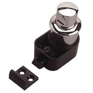 Sea-Dog Qualifies for Free Shipping Sea-Dog Push Button Rim Latch Chrome Plated Plastic #226312-1