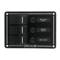 Sea-Dog Qualifies for Free Shipping Sea-Dog Rocker 3 Switch Panel #425130-1