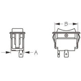 Sea-Dog Qualifies for Free Shipping Sea-Dog Rocker Switch Single Pole Illuminate (Mom On)-Off #420252-1