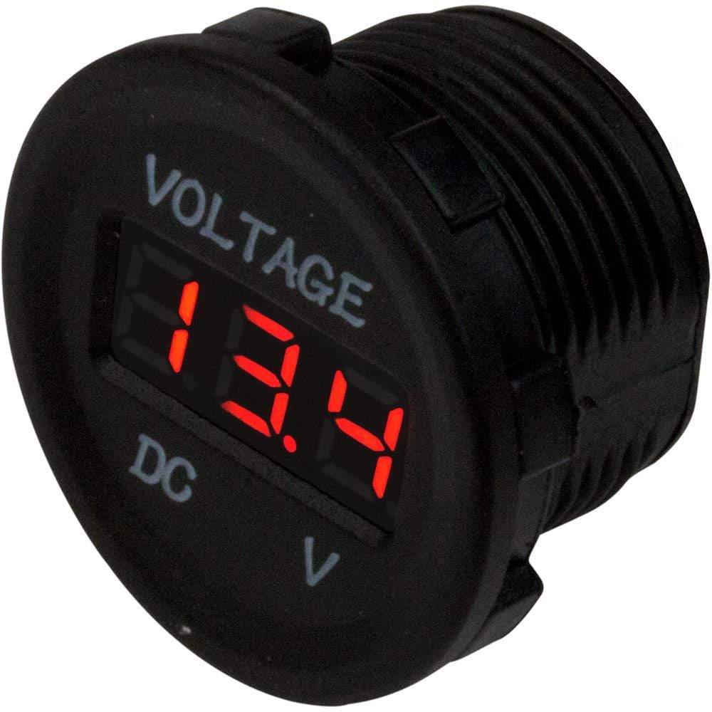 Sea-Dog Qualifies for Free Shipping Sea-Dog Round Voltage Meter 6-30v #421615-1