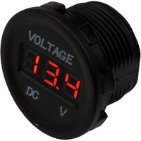 Sea-Dog Qualifies for Free Shipping Sea-Dog Round Voltage Meter 6-30v #421615-1