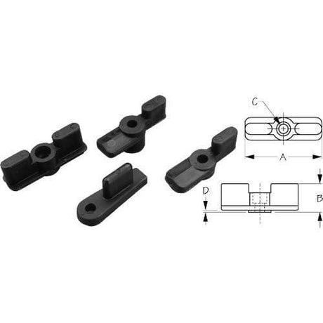 Sea-Dog Qualifies for Free Shipping Sea-Dog Single Wing Latch #324140-1