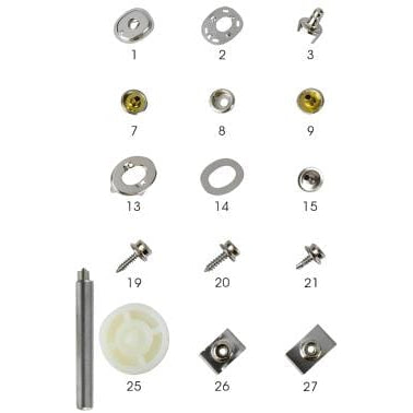Sea-Dog Qualifies for Free Shipping Sea-Dog Socket and Backplate 7/32" 3 Pair #299101-1