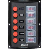 Sea-Dog Qualifies for Free Shipping Sea-Dog Splash Garde Vertical 6-Gang Rocker Switch Panel #424116-1