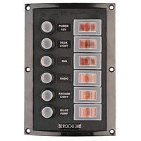 Sea-Dog Qualifies for Free Shipping Sea-Dog Splash Guard Circut Breaker Panel 6-Circut #424806-1