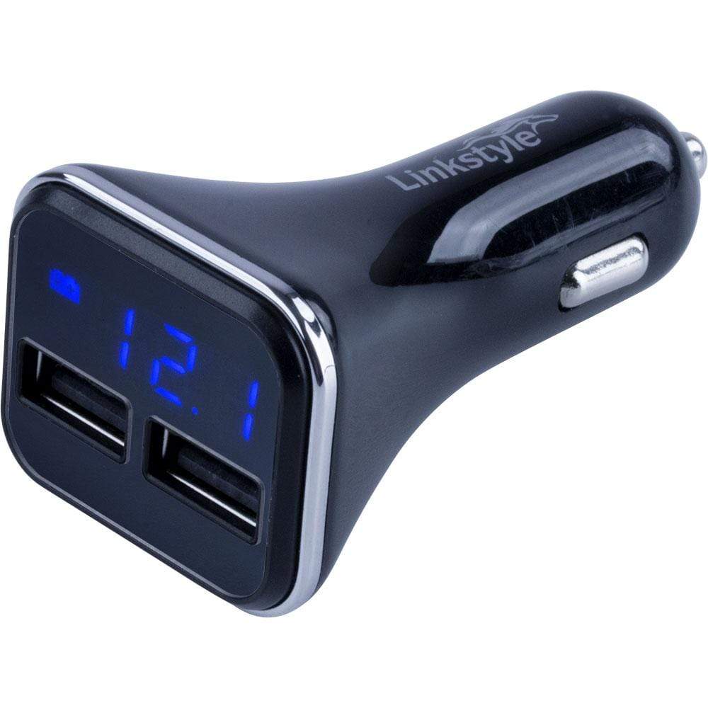 Sea-Dog Qualifies for Free Shipping Sea-Dog Square Dual USB Power Plug with Voltmeter #426513-1