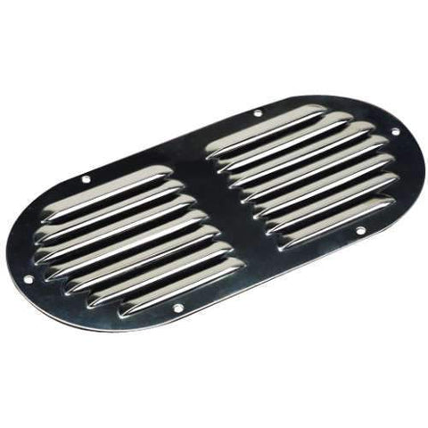 Sea-Dog Qualifies for Free Shipping Sea-Dog SS Louvered Vent Oval 9-1/8" x 4-5/8" #331405