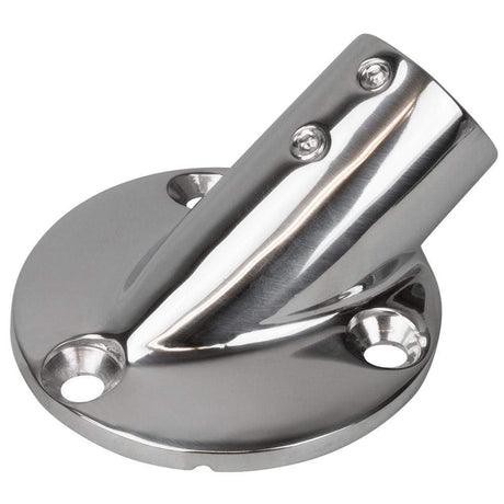 Sea-Dog Qualifies for Free Shipping Sea-Dog Stainless 30-Degree Round Base Rail Fitting #280301-1