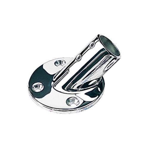 Sea-Dog Qualifies for Free Shipping Sea-Dog Stainless 45-Degree Round Base 7/8" Rail Fitting #280450-1