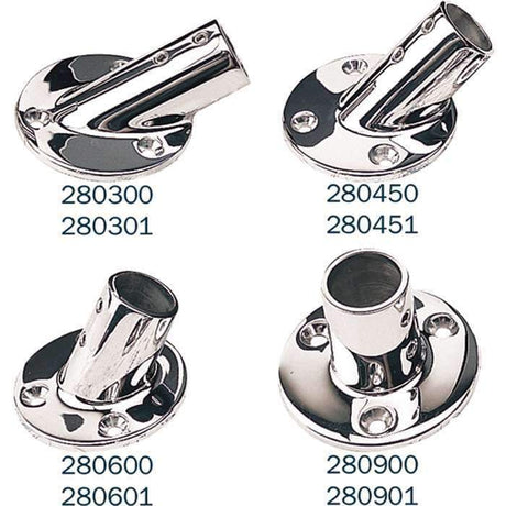 Sea-Dog Qualifies for Free Shipping Sea-Dog Stainless 90-Degree Round Base 7/8" #280900-1