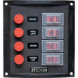 Sea-Dog Qualifies for Free Shipping Sea-Dog Switch Panel Vertical 4-Switch #424016-1