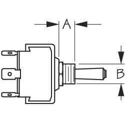 Sea-Dog Qualifies for Free Shipping Sea-Dog Switch-Toggle Light Tip MomOn/Off SPST #420122-1