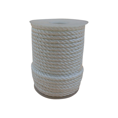 Sea-Dog Qualifies for Free Shipping Sea-Dog Twisted Nylon Rope Spool 3/8" 600' White #301110600WH