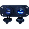 Sea-Dog Qualifies for Free Shipping Sea-Dog USB & 12v Power Socket Panel with Screws & Connectors #426505-1