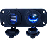 Sea-Dog Qualifies for Free Shipping Sea-Dog USB & 12v Power Socket Panel with Screws & Connectors #426505-1
