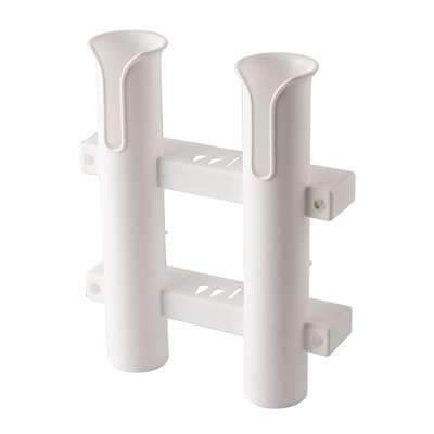Sea-Dog Qualifies for Free Shipping Sea-Dog White Nylon 2-Pole Side Mount Rod Holder #325028-1
