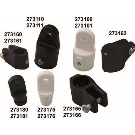 Sea-Dog Qualifies for Free Shipping Sea-Dog White Nylon Jaw Slide 3/4" #273166-1