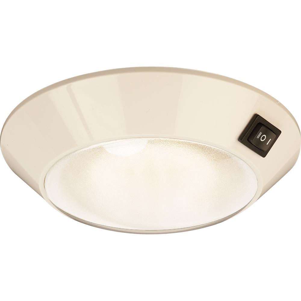 Sea-Dog White Plastic LED Dome Light 4' Day/Night #401757-1
