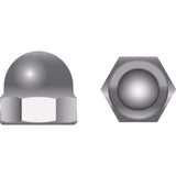 Seachoice Qualifies for Free Shipping Seachoice 1/2-13 Cap Acorn Nut SS 10-pk #00594