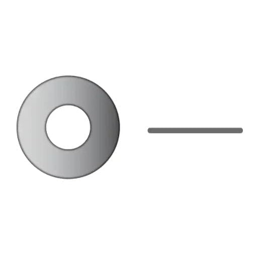 Seachoice Qualifies for Free Shipping Seachoice 1/2" Flat Washer OD 1/2" SS 50-pk #00998