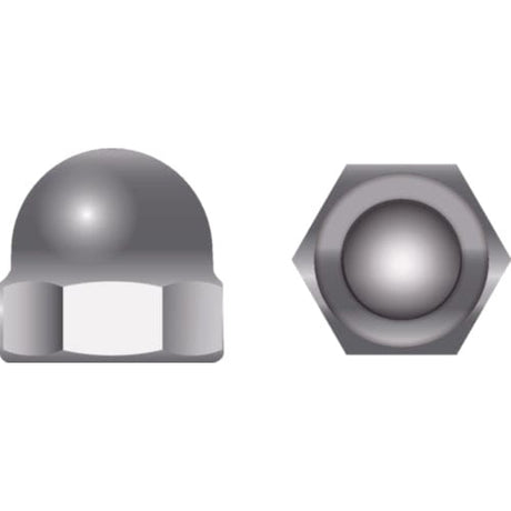 Seachoice Qualifies for Free Shipping Seachoice 1/4-20 Cap Acorn Nut SS 100-pk #00588
