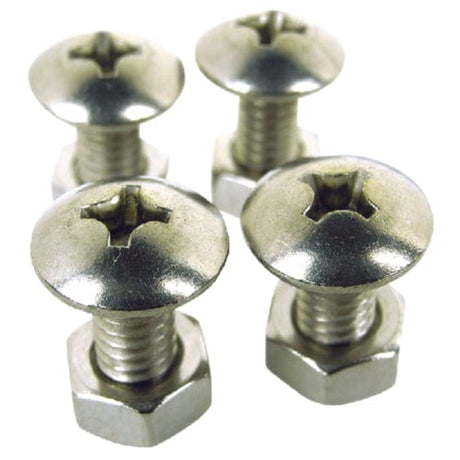 Seachoice Qualifies for Free Shipping Seachoice 1/4-20 Liscense Plate Machine Screws & Nut 4-pk #59923
