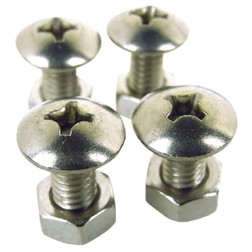 Seachoice Qualifies for Free Shipping Seachoice 1/4-20 Liscense Plate Machine Screws & Nut 4-pk #59923