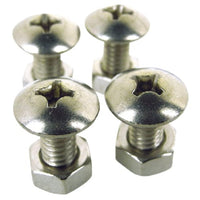 Seachoice Qualifies for Free Shipping Seachoice 1/4-20 Liscense Plate Machine Screws & Nut 4-pk #59923
