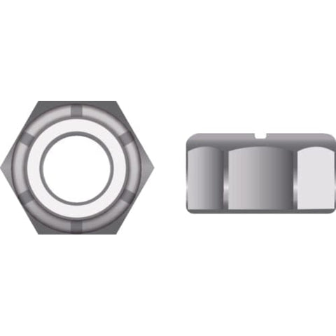 Seachoice Qualifies for Free Shipping Seachoice 1/4-20 Nylon Insert Lock Nut 6-pk #59458
