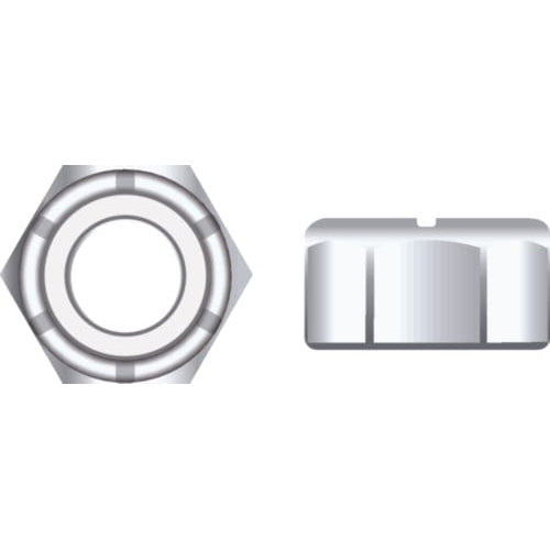 Seachoice Qualifies for Free Shipping Seachoice 1/4-20 Nylon Nut Chrome 50-pk #01777