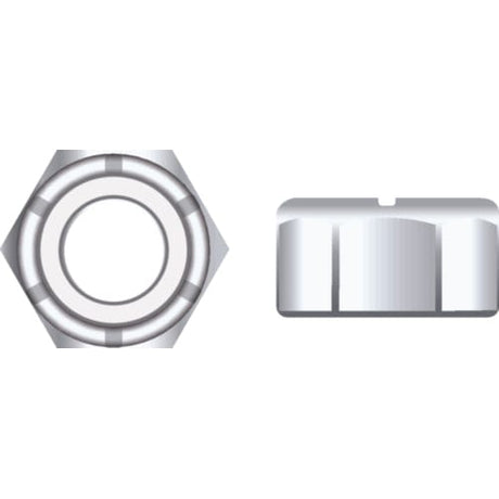 Seachoice Qualifies for Free Shipping Seachoice 1/4-20 Nylon Nut Chrome 50-pk #01777