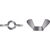 Seachoice Qualifies for Free Shipping Seachoice 1/4-20 Wing Nut 2-pk #59467