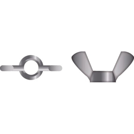 Seachoice Qualifies for Free Shipping Seachoice 1/4-20 Wing Nut SS 100-pk #01106