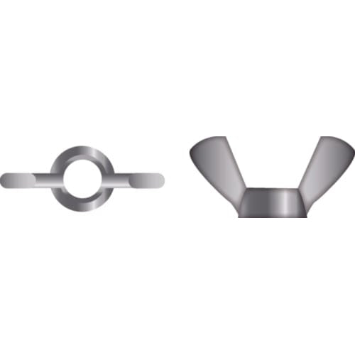 Seachoice Qualifies for Free Shipping Seachoice 1/4-20 Wing Nut SS 100-pk #01106