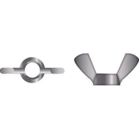 Seachoice Qualifies for Free Shipping Seachoice 1/4-20 Wing Nut SS 100-pk #01106