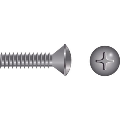 Seachoice Qualifies for Free Shipping Seachoice 1/4-20 x 1-1/2" Phillips Oval Machine Screw 4-pk #59701