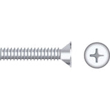 Seachoice Qualifies for Free Shipping Seachoice 1/4-20 x 1" Flat Machine Screw Chrome 50-pk #01789